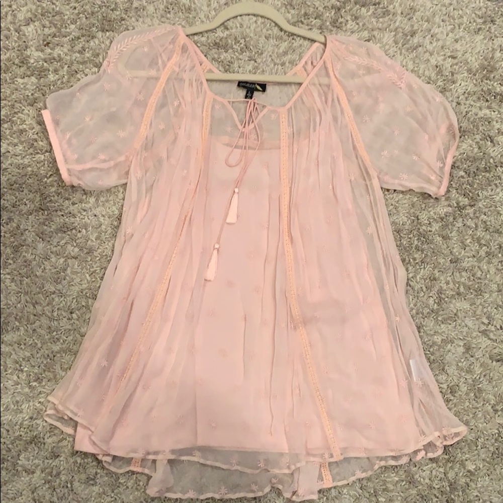 Pretty, pink blouse